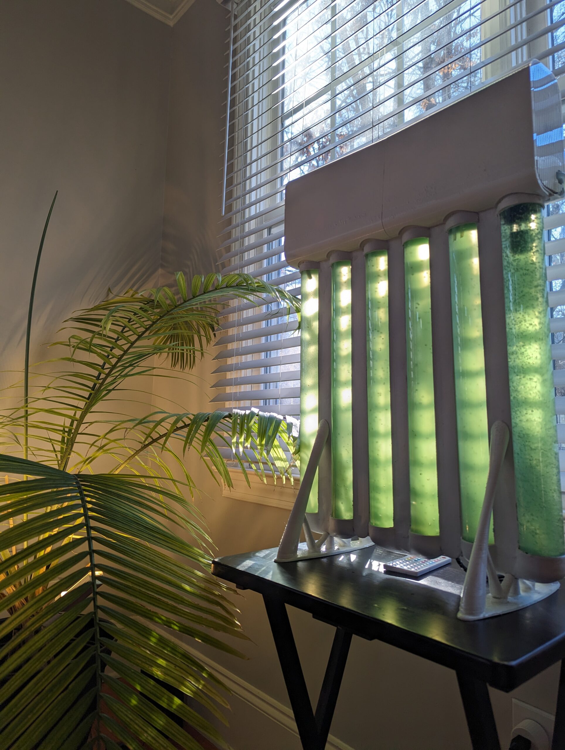 Closed-System CO₂ Testing — The First Evaluation of VerdeTerra’s Living Air Purification Prototype